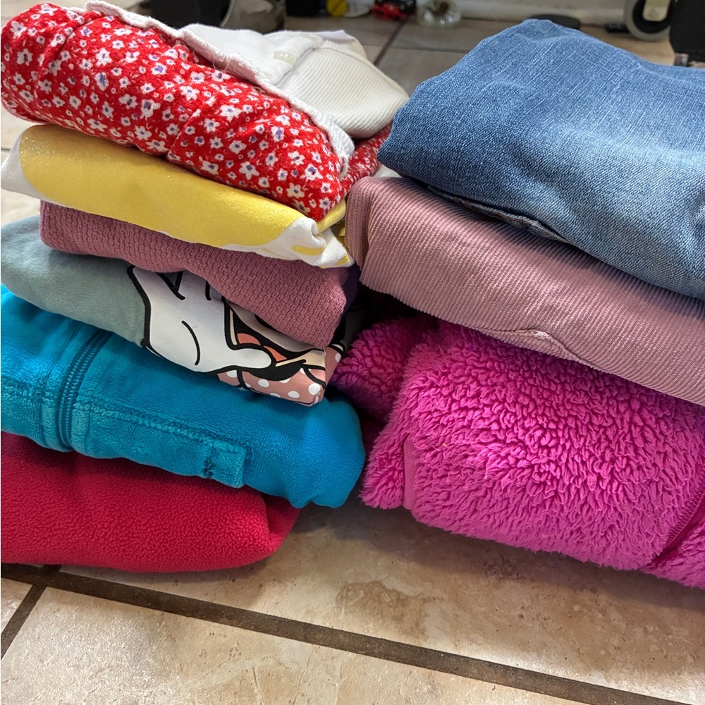 Colorful Clothing Bundle girls 6t